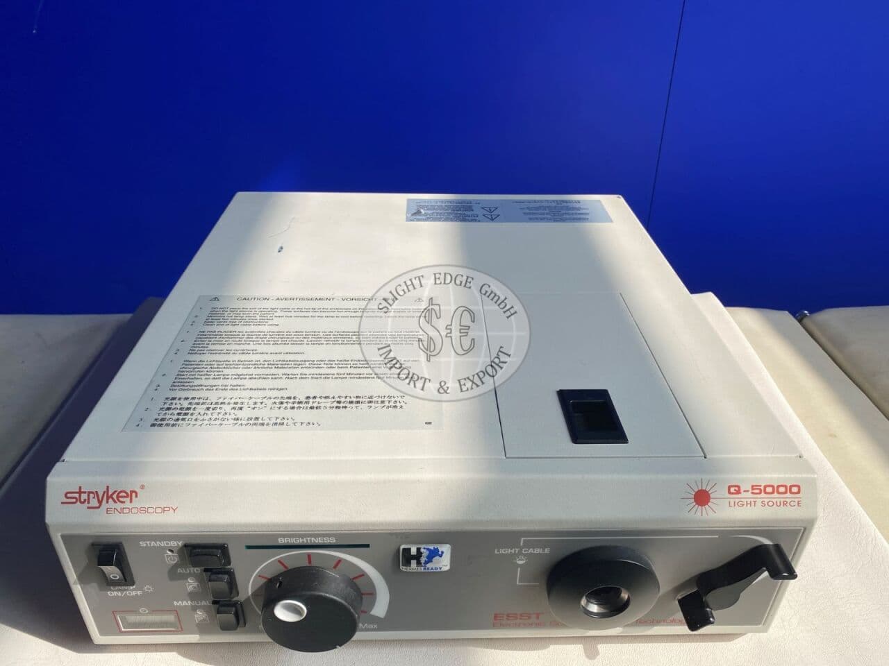 For Sale STRYKER Q-5000 Light Source