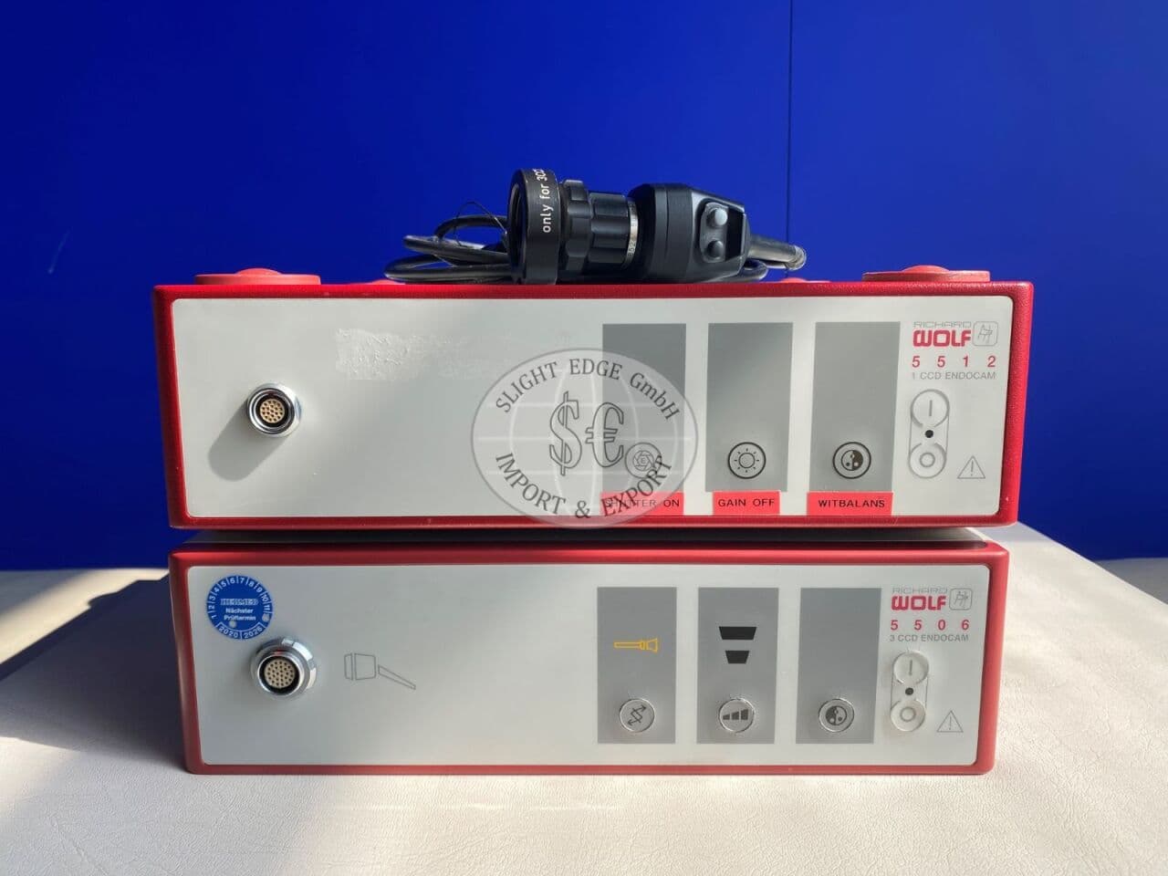 For Sale RICHARD WOLF 1 CCD Endocam + 3 CCD Endocam Video Processor + Camera Head