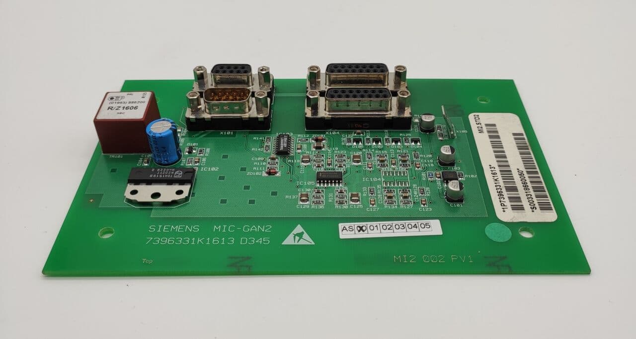 For Sale SIEMENS SOMATOM Sens. 64 D345 MIC GAN2 BOARD CT Scanner Parts P/N 7396331