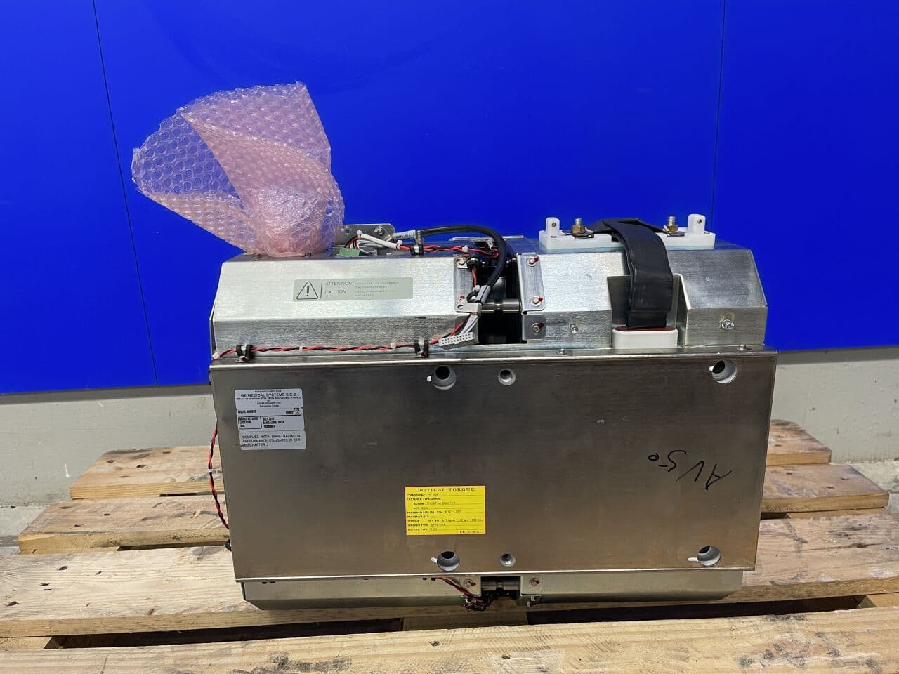 For Sale GE HEALTHCARE LightSpeed Jedi H4 MPHV Tank CT Scanner Parts P/N 2266521