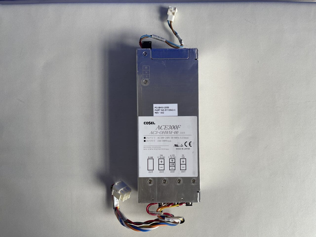 For Sale GE HEALTHCARE LightSpeed ACE300F Power Supply CT Scanner Parts P/N 5112542