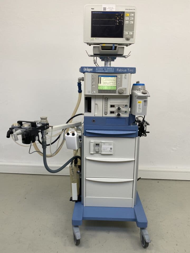 For Sale DRAEGER Fabius Tiro Anesthesia Machine
