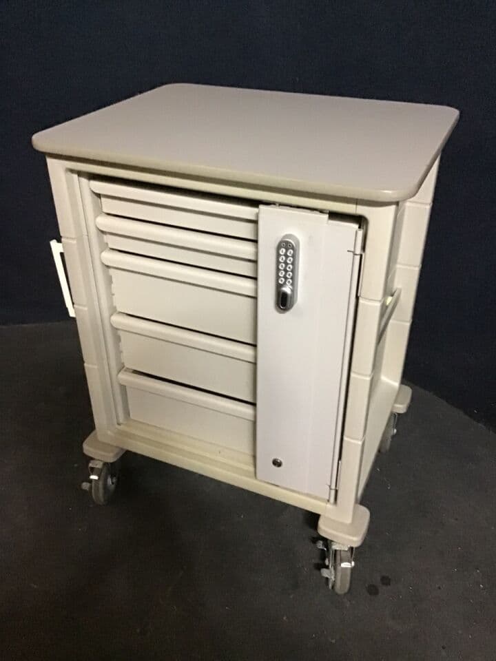For Sale HERMAN MILLER CT621 5 Drawer Crash Cart
