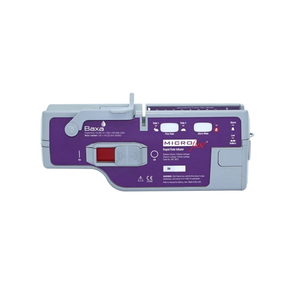 For Sale BAXTER Microfuse Rapid Rate Infuser Pump IV Infusion