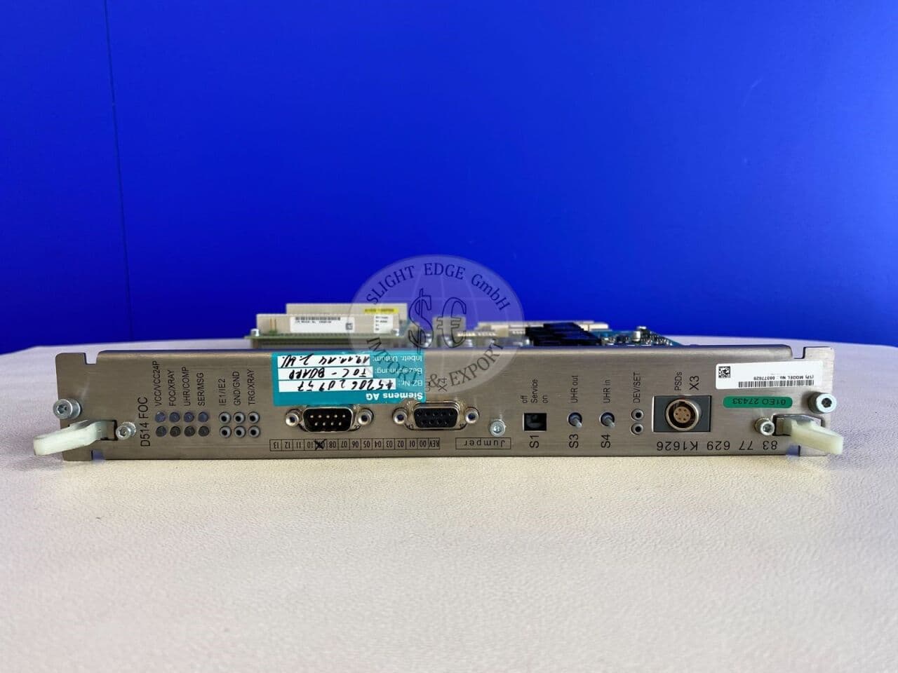 For Sale SIEMENS SOMATOM Sensation FOC D514 P30F Board CT Scanner Parts P/N 8377629 K1626