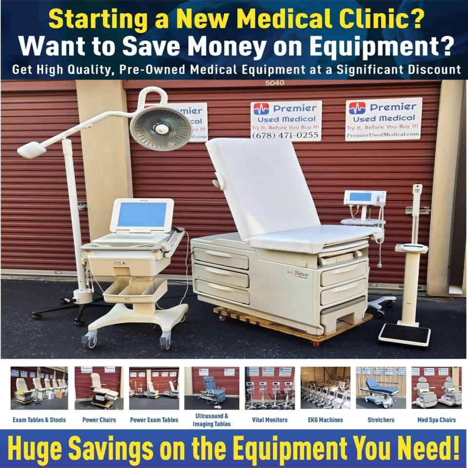 For Sale RITTER - MIDMARK CORP. Ritter Midmark Exam Table Model 204 Exam Table