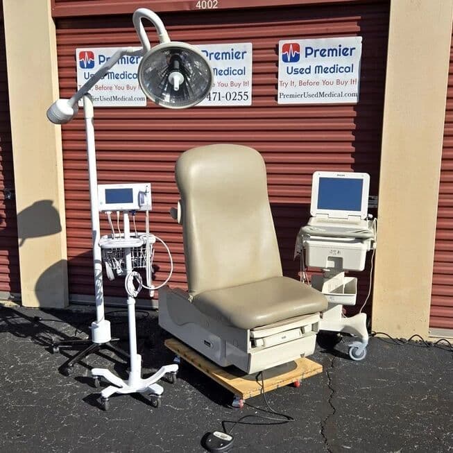 For Sale MIDMARK RITTER Power 622 Shadow Upholstery Exam Table