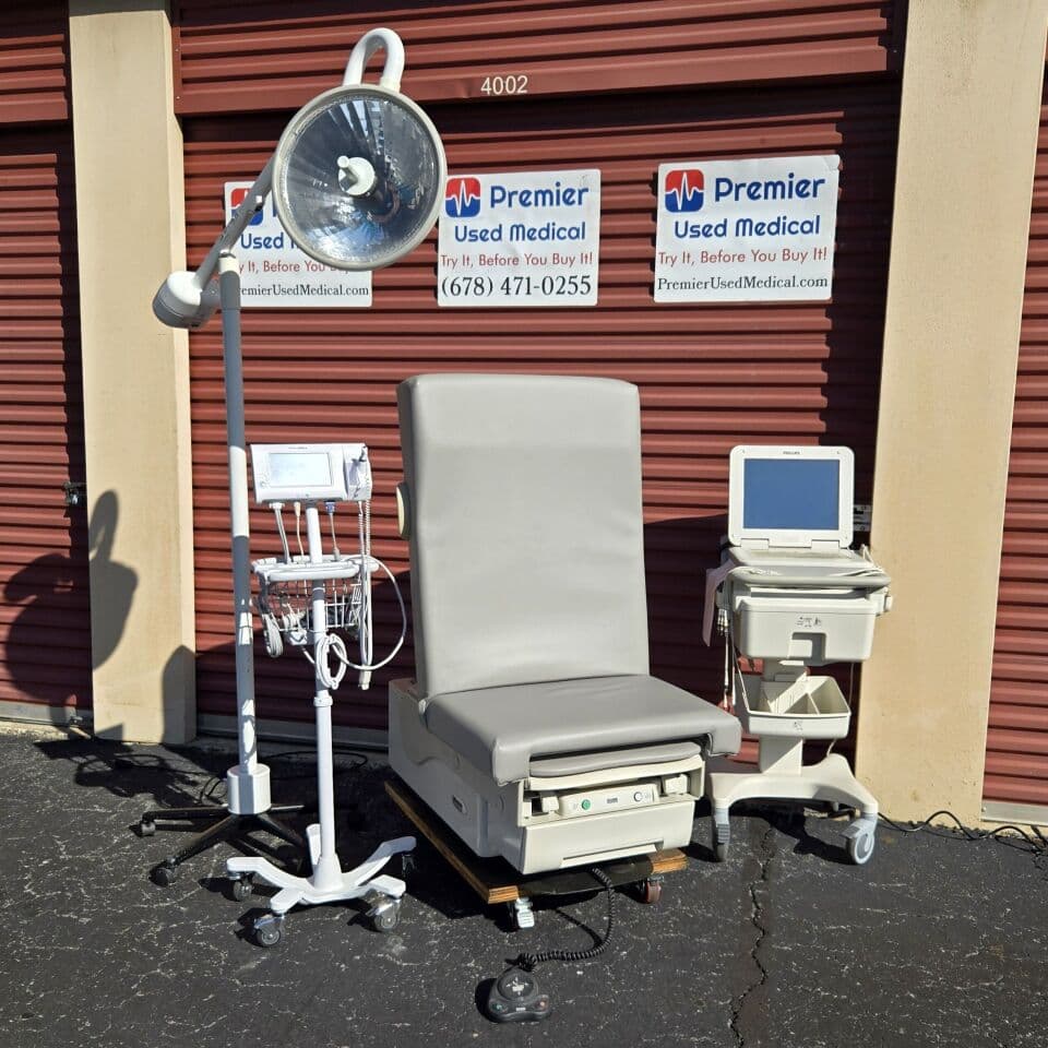 For Sale MIDMARK RITTER 623 New Graphite Standard Upholstery Exam Table