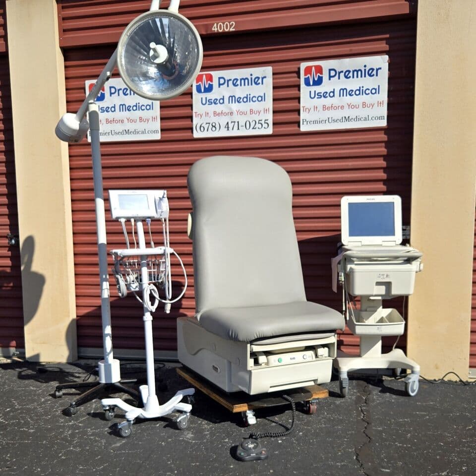 For Sale MIDMARK RITTER 623 New Graphite Round Upholstery Exam Table