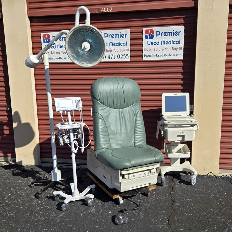 For Sale MIDMARK RITTER 623 Shetland Spruce Upholstery Exam Table