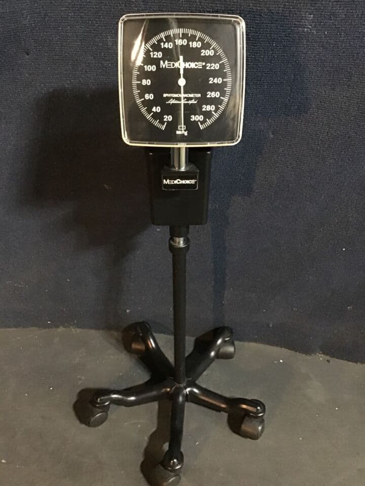 For Sale MEDICHOICE Sphygmomanometer: Sphygmomanometer with Stand Needs Cuff, bulb, and tubing
