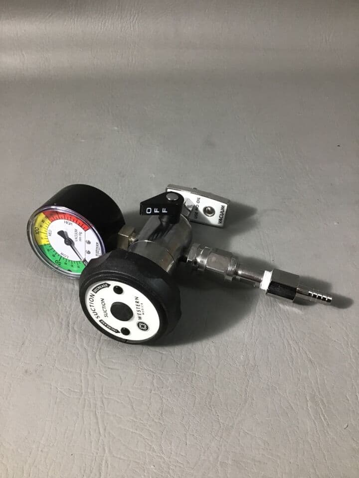 For Sale WESTERN MEDICA Continuous Suction Regulator: Continuous Suction Regulator, 0-200 mmHg Chemetron Quick Connect