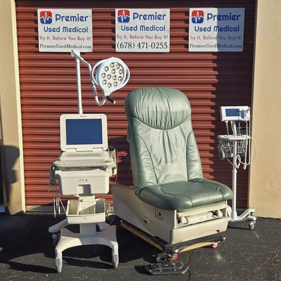 For Sale MIDMARK RITTER 625 Shetland Spruce Upholstery Exam Table
