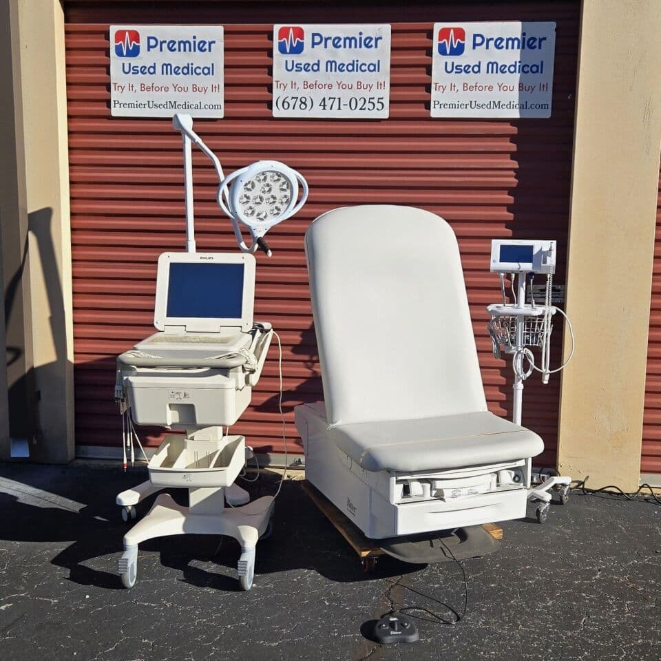 For Sale MIDMARK RITTER 224 Midmark Stone Upholstery Exam Table
