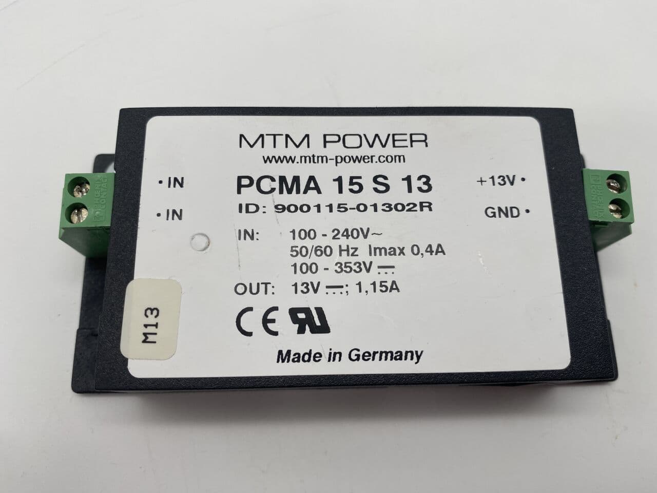 For Sale SIEMENS Arcadis Avantic Gen II AC - DC In 85-264V Out 13V 1A 15W C-Arm Parts P/N 07750610