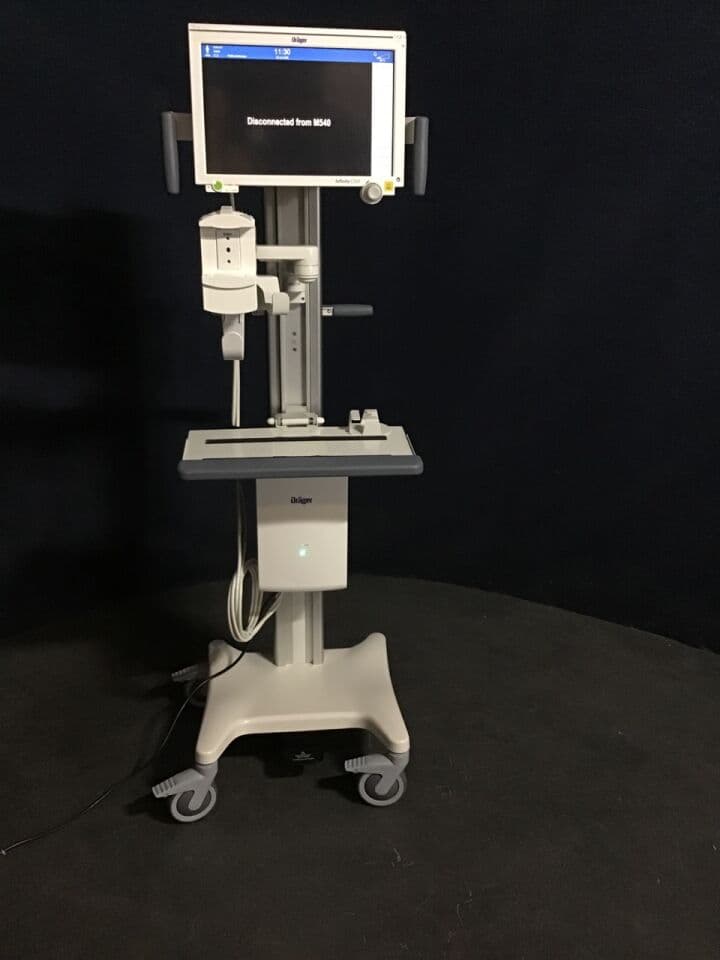 For Sale DRAGER C500 Patient Monitor with rolling Stand