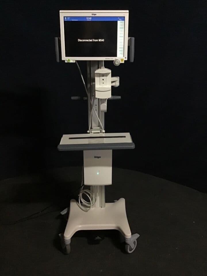For Sale DRAGER c500 Patient Monitor with rolling Stand