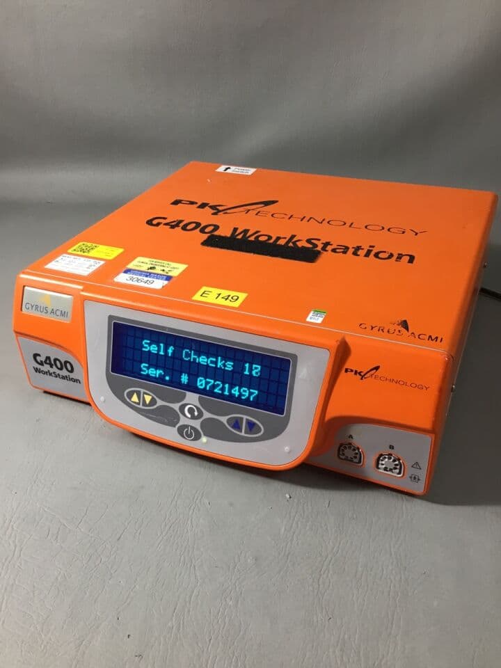 For Sale GYRUS ACMI PK TECHNOLOGY G400 Workstation RF Generator