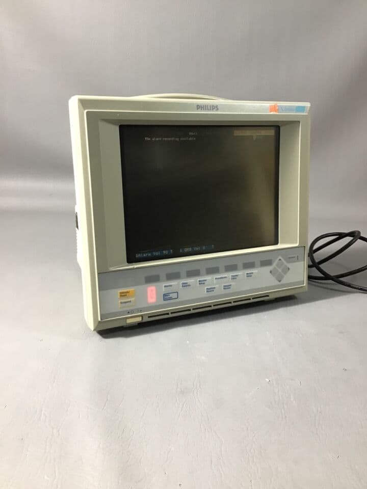 For Sale PHILIPS HEWLETT PACKARD M1205A Viridia 24/26 Vital Signs Patient Monitor