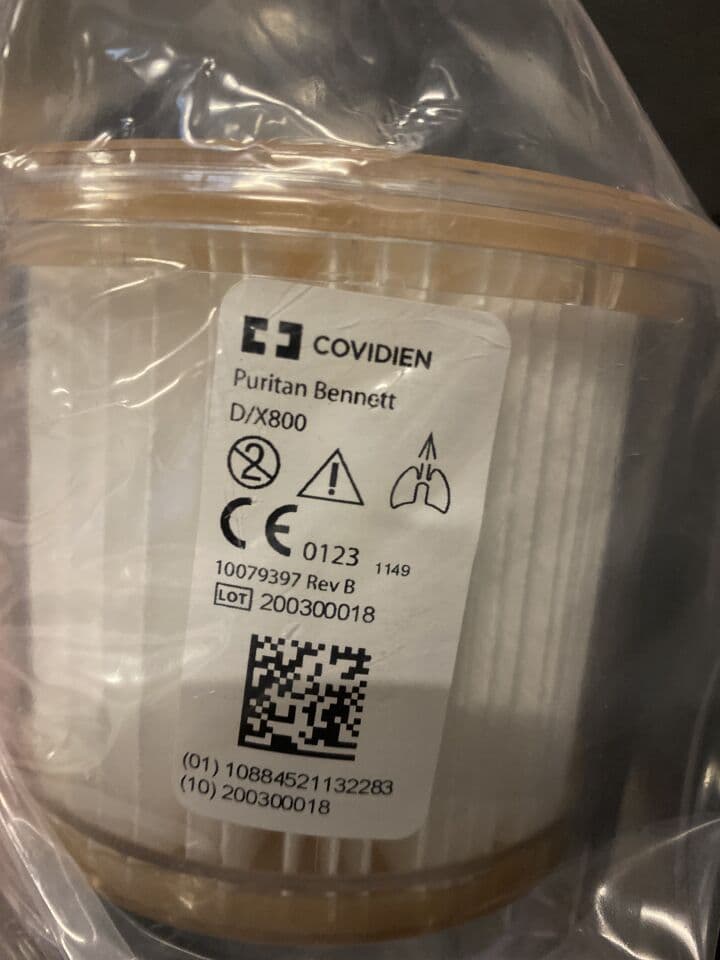 For Sale COVIDIEN Puritan Bennett D/X800 Expiratory Filter Ventilator Parts P/N 10079397