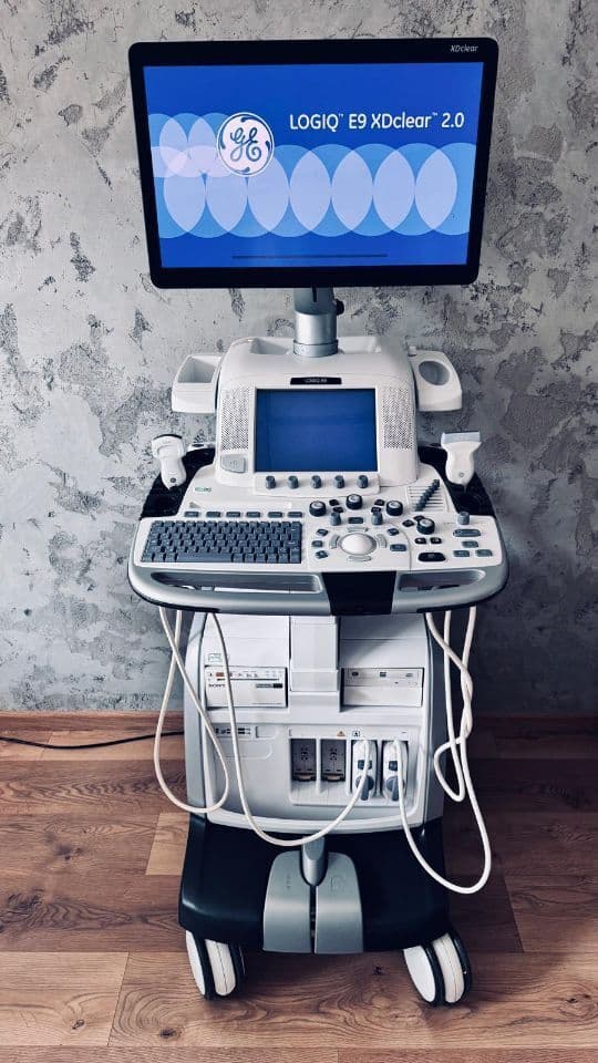 For Sale GE Logiq E9 XDclear R6 2016 Linear & Convex General Ultrasound