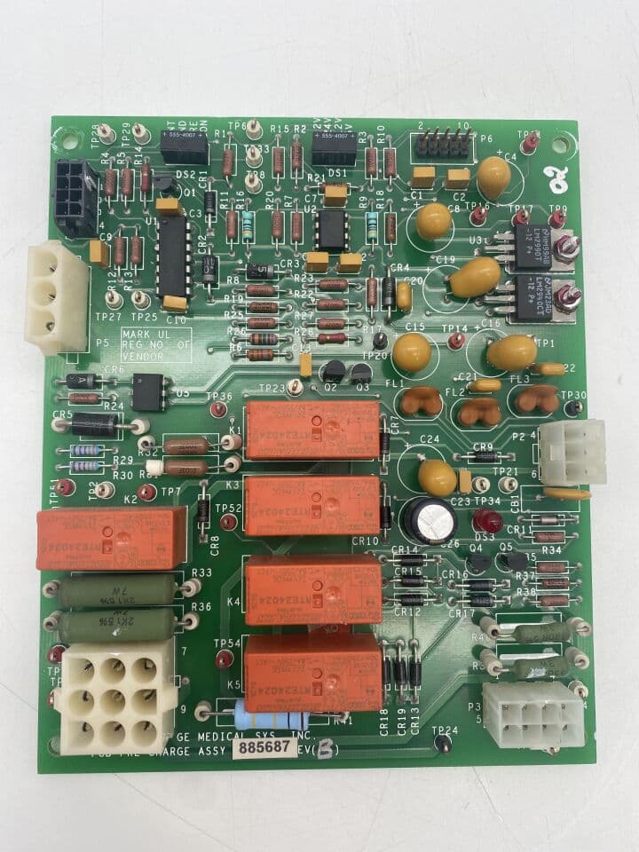 For Sale GE HEALTHCARE OEC Flexiview 8800 Precharge Board C-Arm Parts P/N 885687