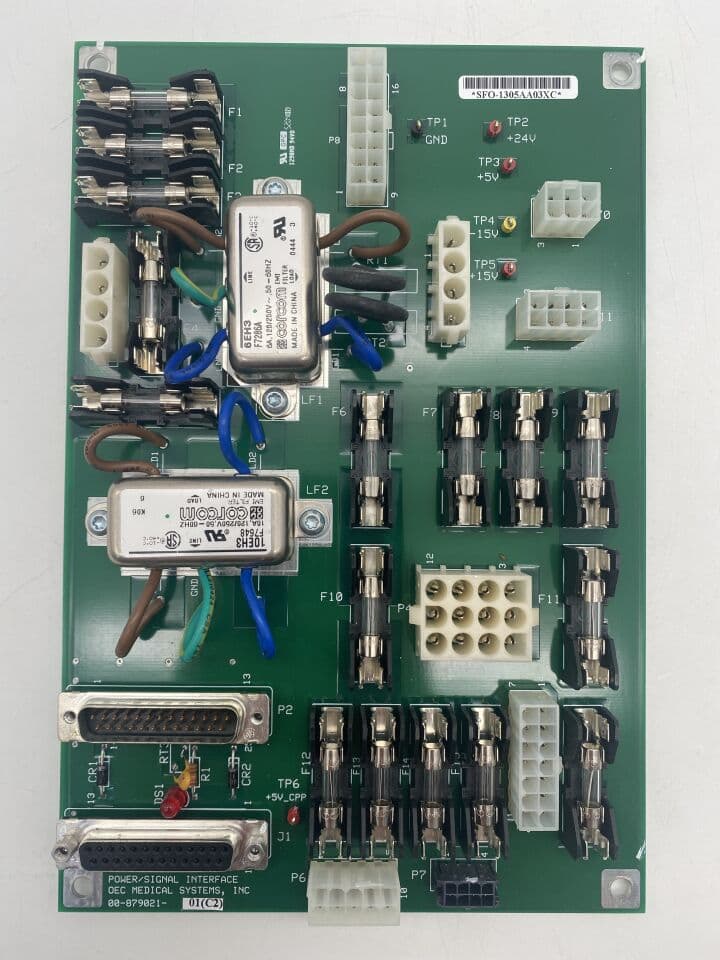 For Sale GE HEALTHCARE OEC Flexiview 8800 Power/Signal Interface PCB C-Arm Parts P/N 00-879021-01