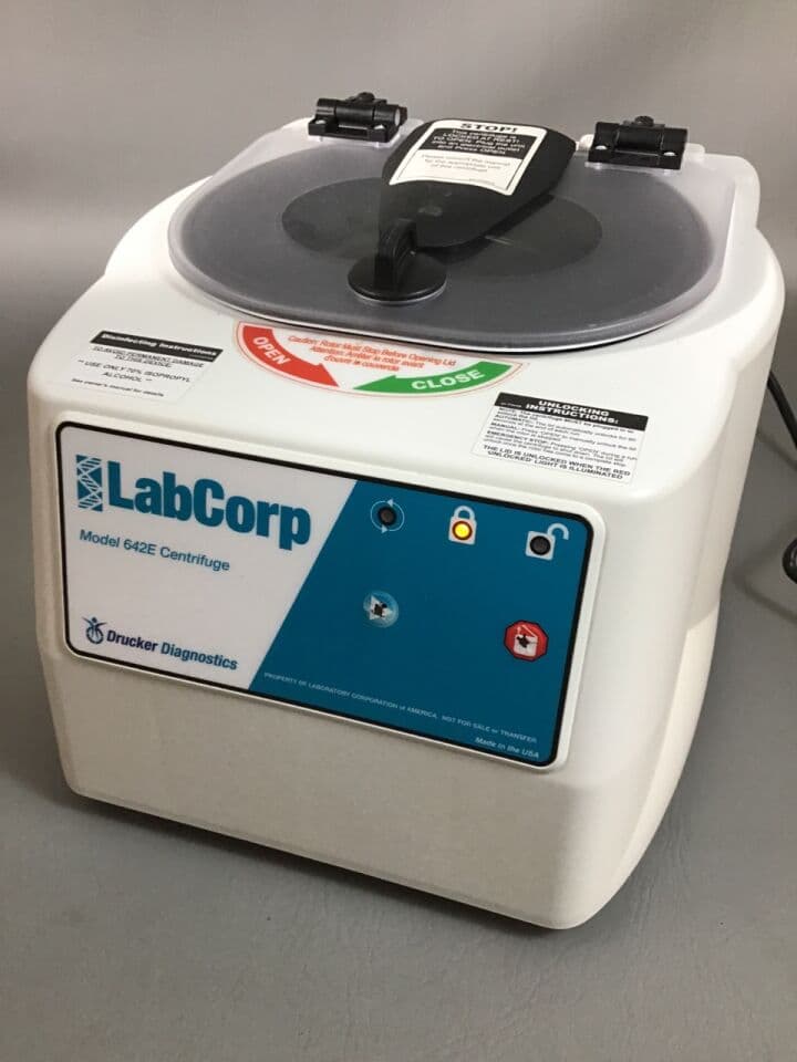 For Sale DRUCKER DIAGNOSTICS 642E Centrifuge
