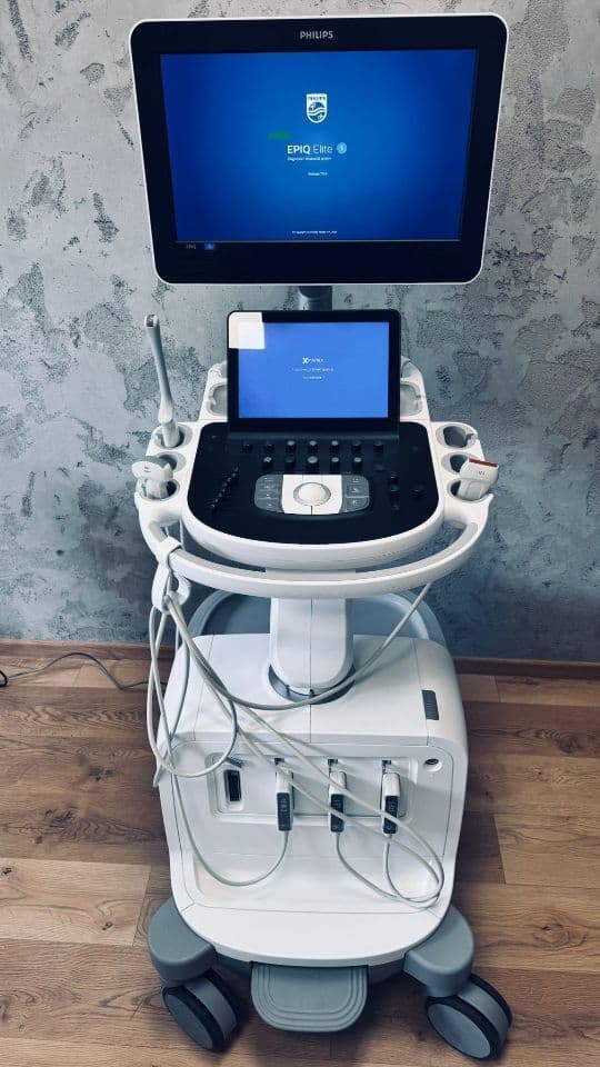 For Sale PHILIPS Epiq 5G Elite 2017 Software 7.0.8 with Linear, Convex & TV General Ultrasound