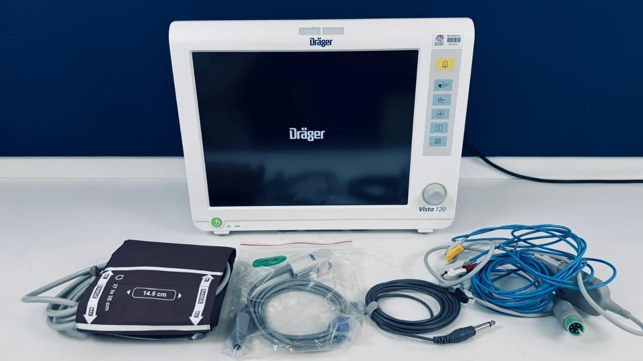 For Sale DRAEGER Vista 120 Bedside Monitor