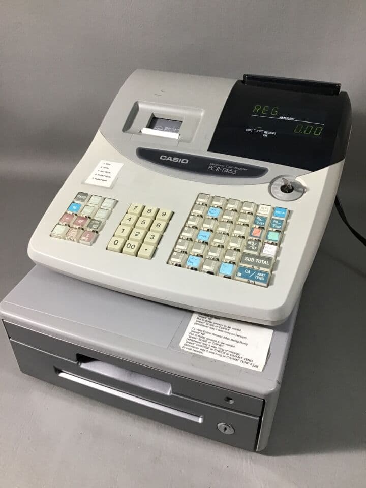 For Sale CASIO PCR-T465 Cash Register