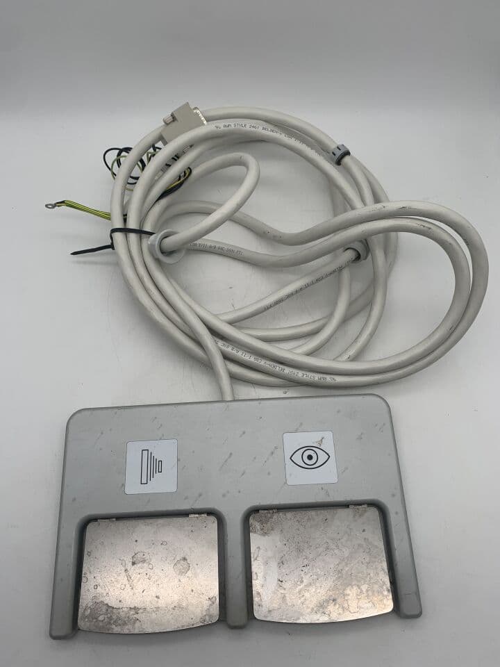 For Sale PHILIPS DuoDiagnost Double Footswitch Rad/Fluoro Room Parts P/N 989001002823