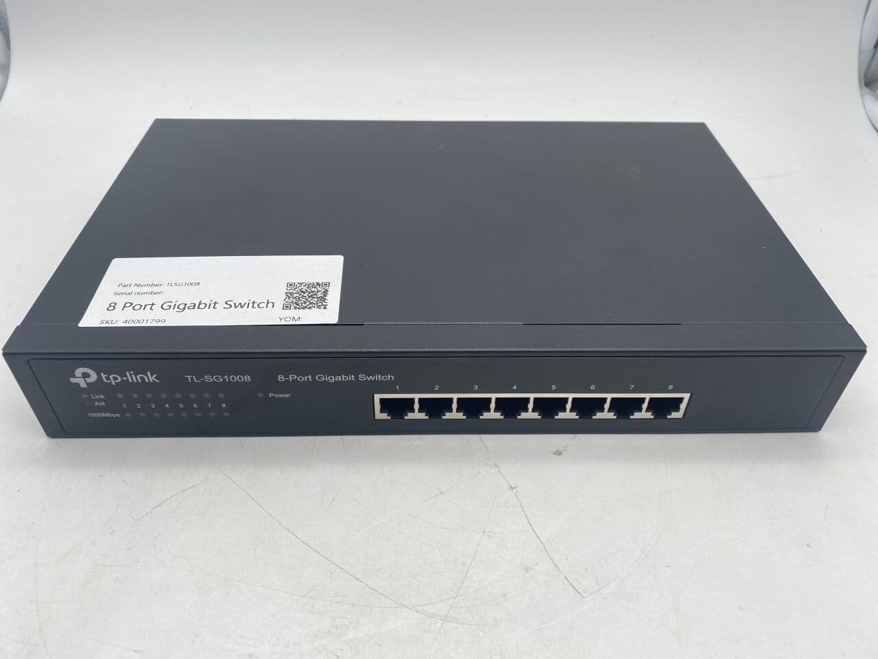 For Sale TPLINK TL-SG1008 8 Port Gigabit Switch Parts P/N TLSG1008