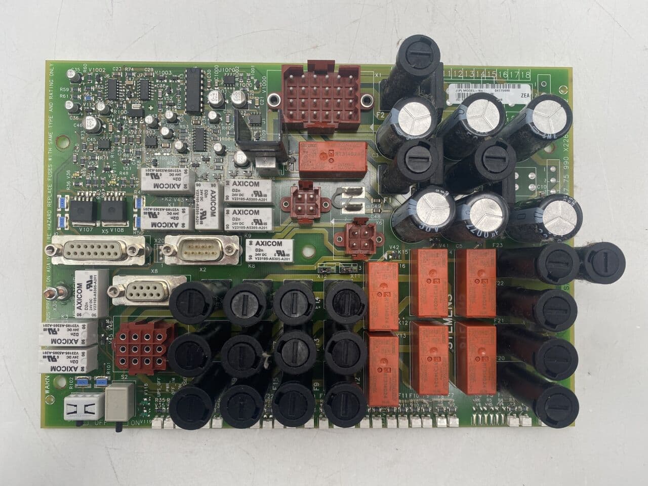 For Sale SIEMENS Axiom Artis dFC D 90 Power on/off logic Angio Lab Parts P/N 04775990