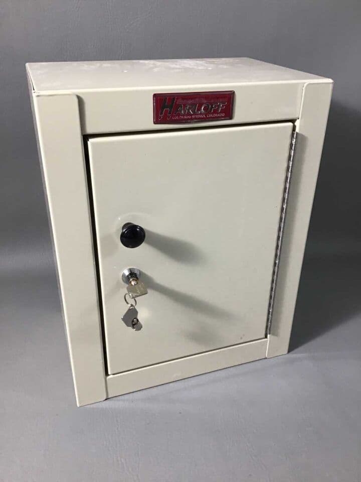 For Sale HARLOFF Narcotics Safe: Wall Mount Includes Keys.