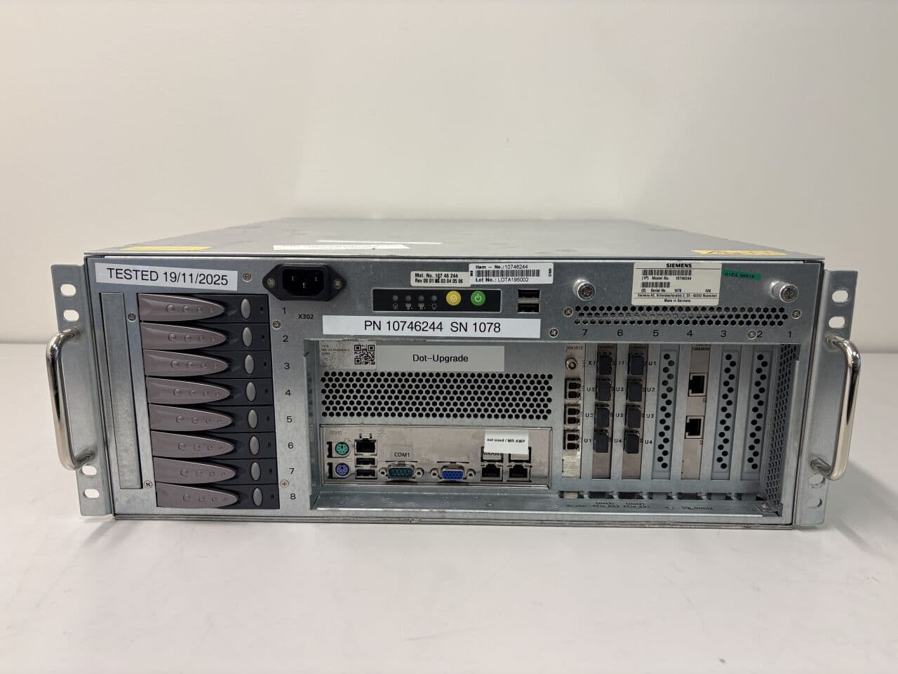 For Sale SIEMENS Avanto MARS MRI Scanner Parts P/N 10746244