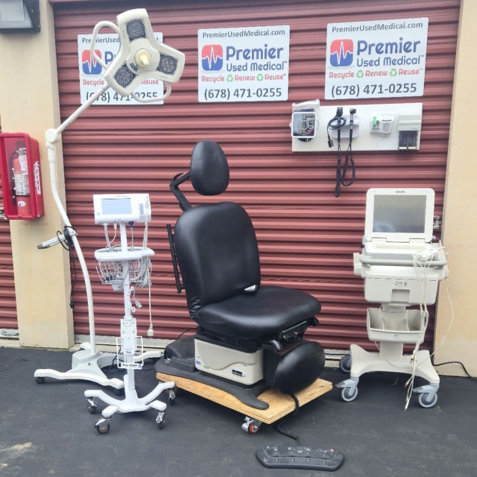 For Sale MIDMARK RITTER Power Model 630 w Black Upholstery Exam Chair