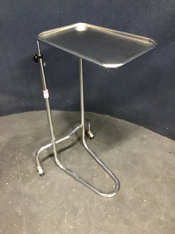 For Sale Dual Post Mayo Stand: 19 x 12.5 Tray