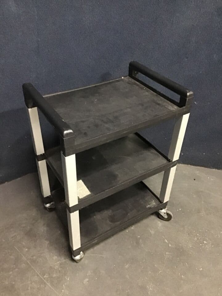 For Sale 3 Shelf Plastic Cart: