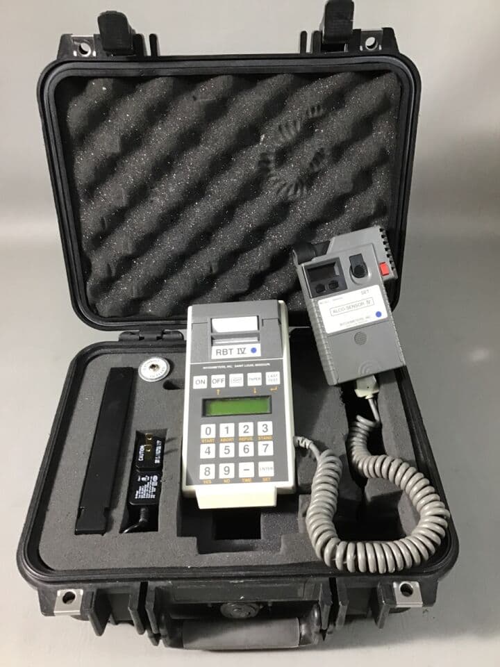 For Sale INTOXOMETERS RBT IV Breath Alcohol Tester