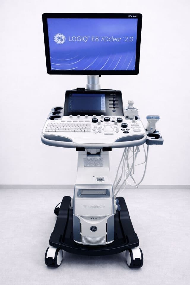 For Sale GE Logiq S8 XDclear R4 2021 with linear / convex / cardio General Ultrasound