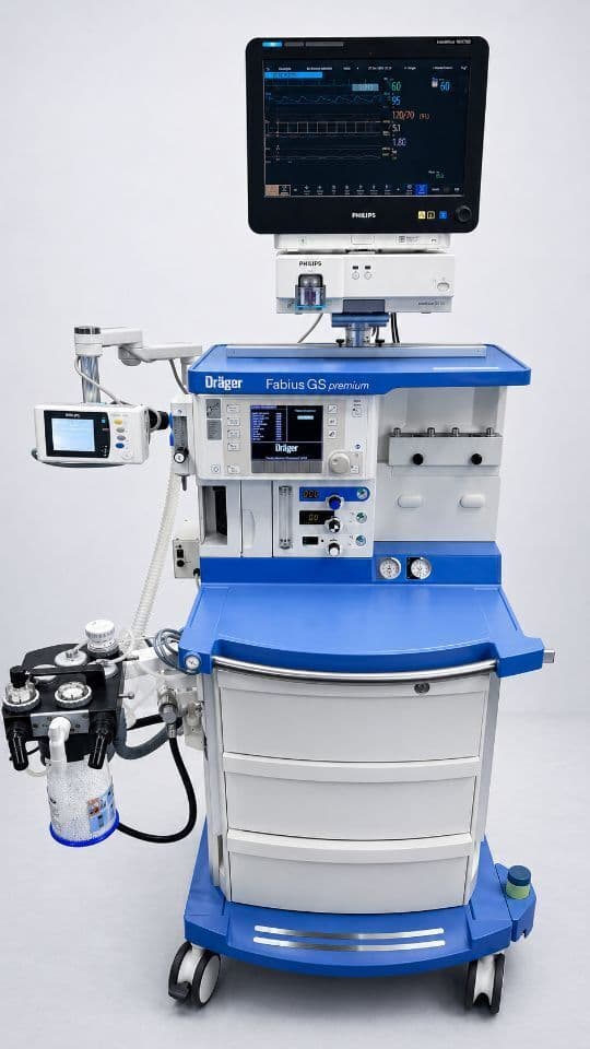 For Sale DRAEGER Fabius GS Premium Anesthesia Machine