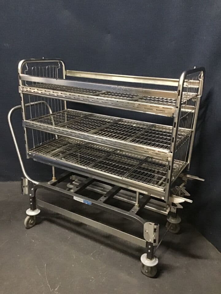 For Sale STERIS AMSCO A141198-390 Autoclave Trolley Loading Cart