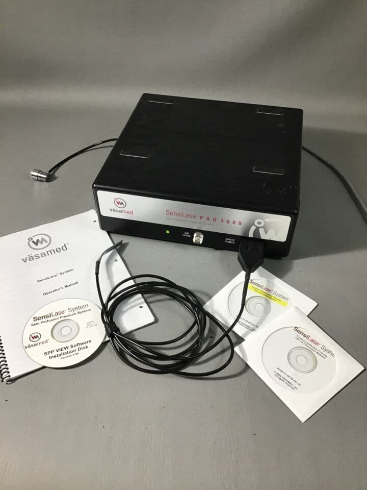 For Sale VASAMED PAD 3000 Skin Perfusion Pressure System