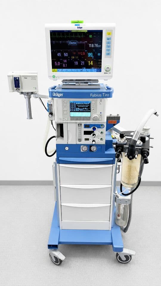 For Sale DRAEGER Fabius Tiro Anesthesia Machine