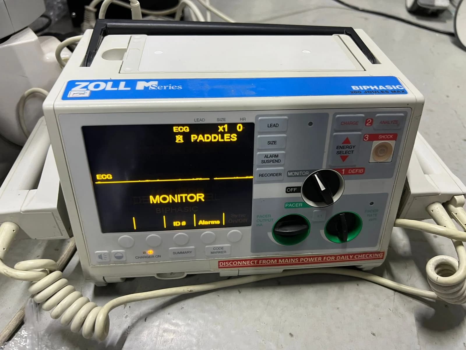 ZOLL M Series Defibrillator