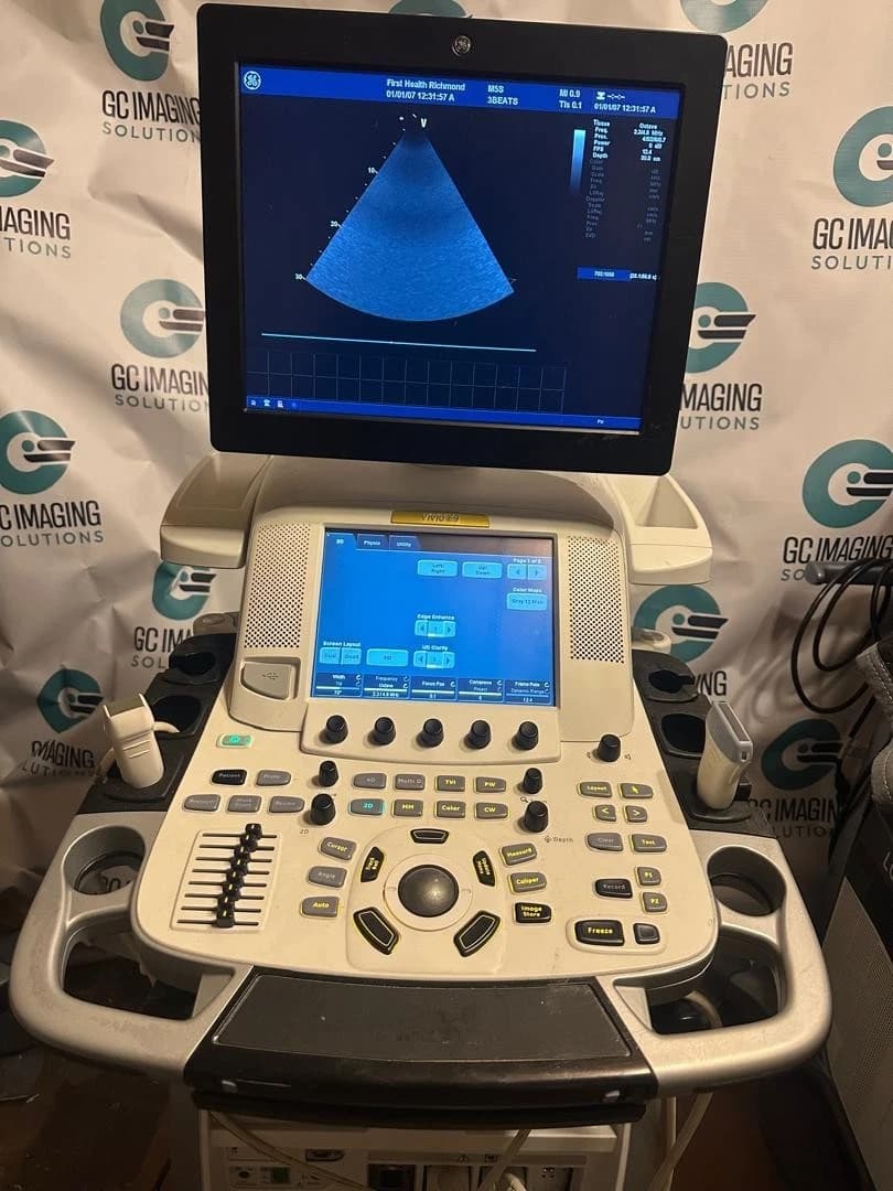 GE Vivid E9 Ultrasound Machine
