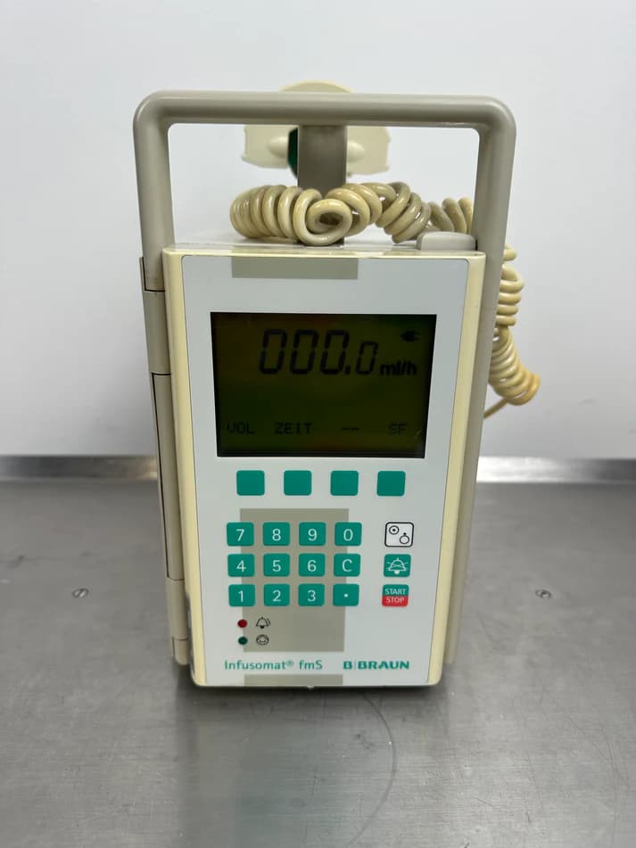 B. BRAUN Infusomat fmS IV infusion pump