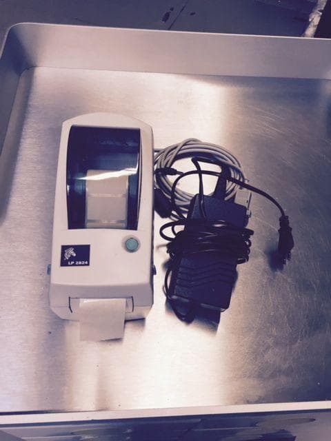 ZEBRA TECHNOLOGIES LP 2824 Lab printer