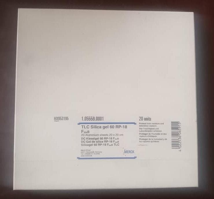 MERCK TLC Silica gel 60 RP-18 X-Ray Accessory